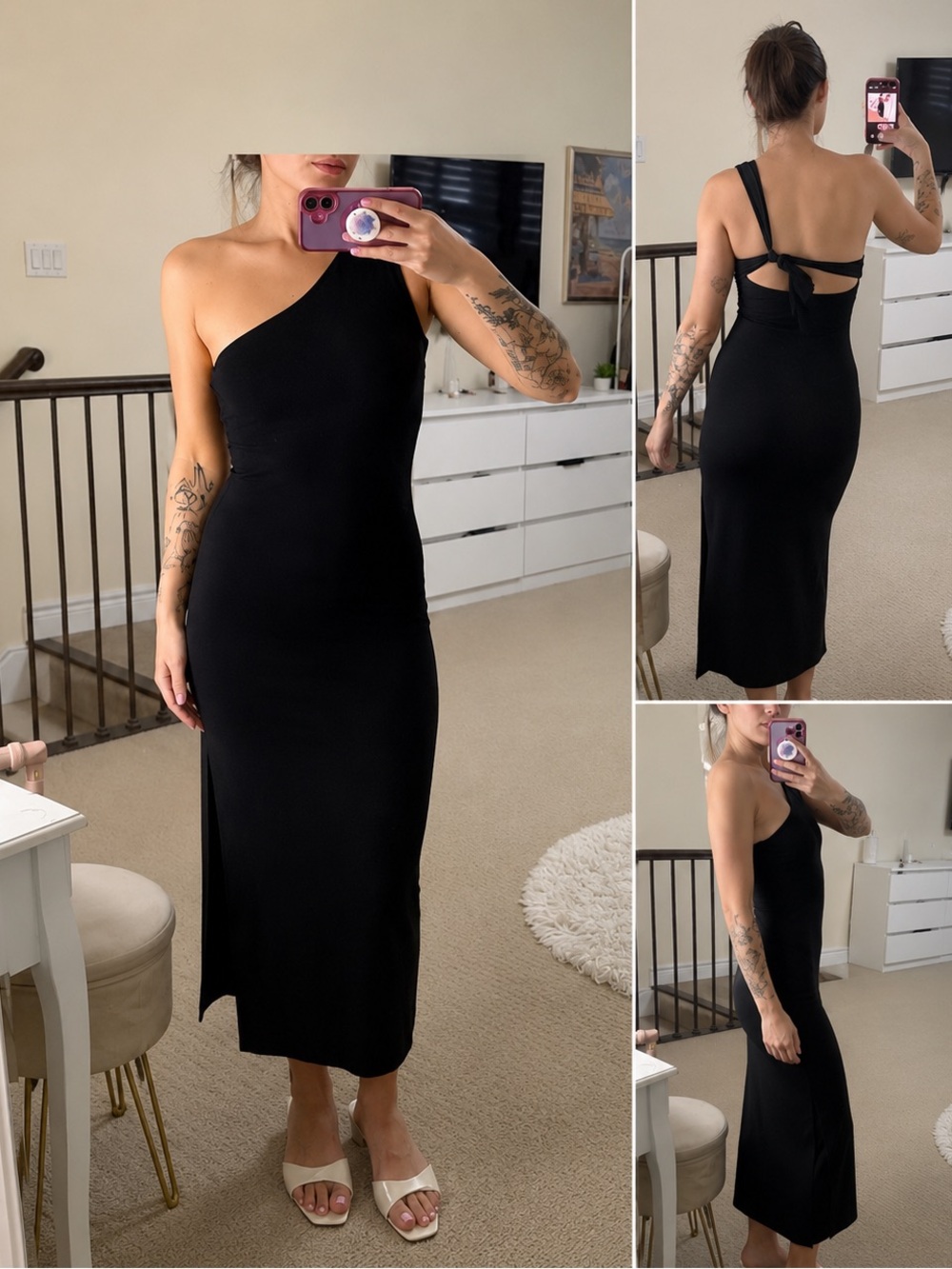 Dynamite | Long Black Dress | Size S